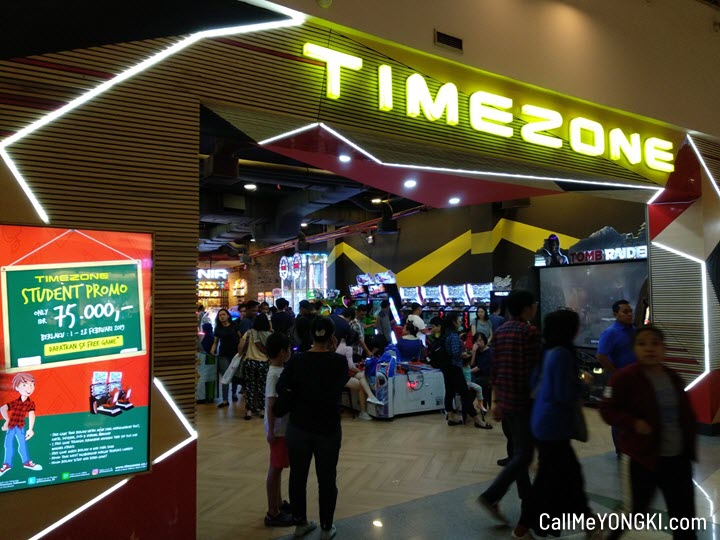 Game Terbaru Time Zone Mall Kelapa Gading